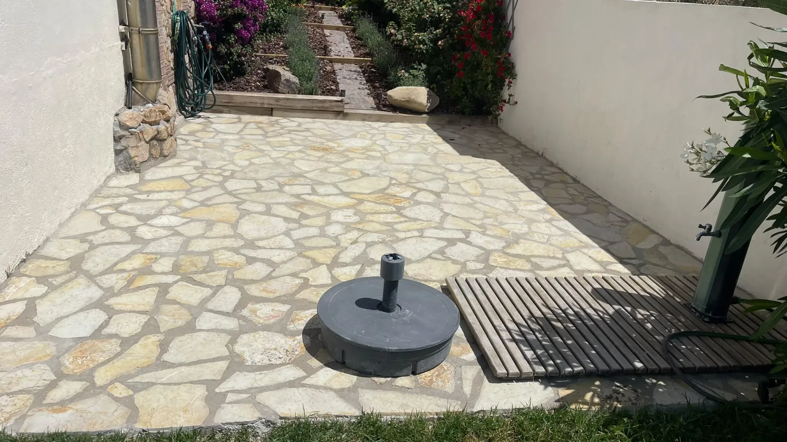 Pavimento de piedra