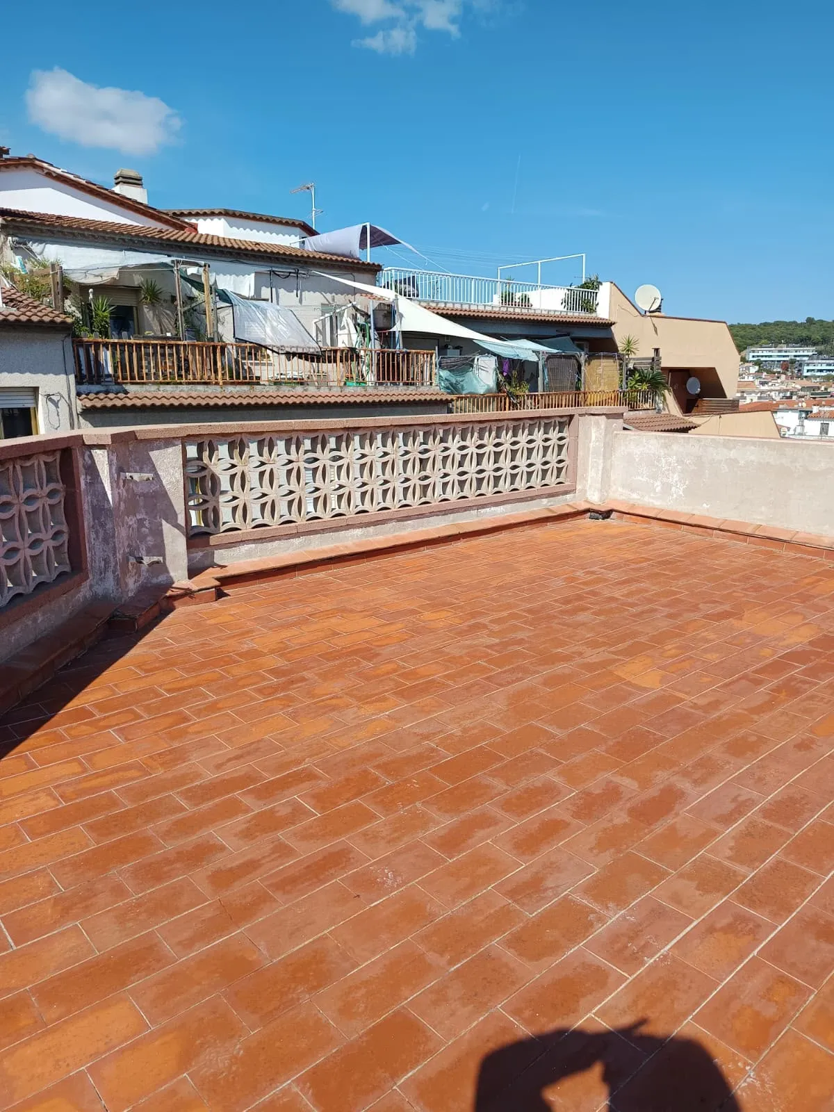 terraza antes de empezar